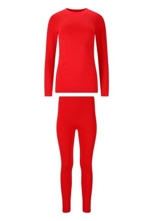 SET - Unterhose lang - true red