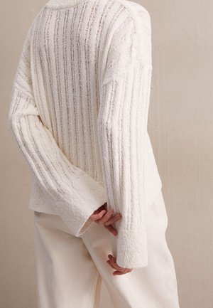 Strickpullover - white