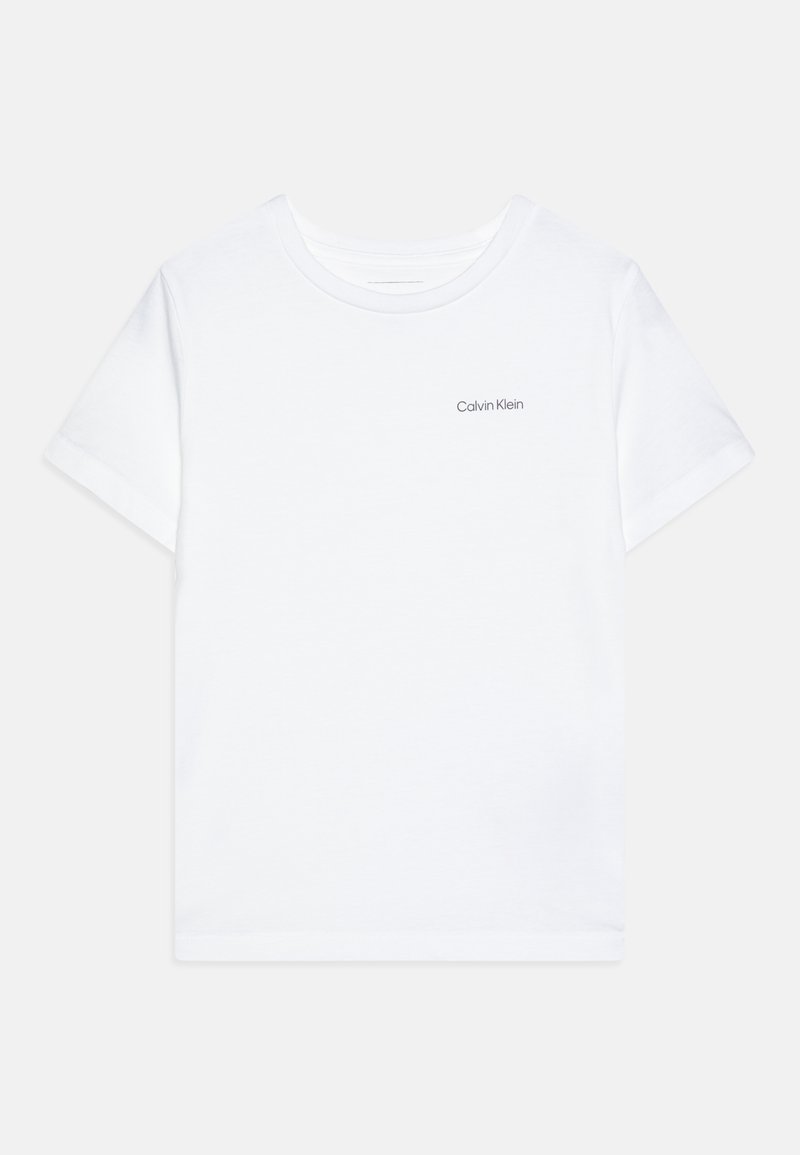 Calvin Klein Jeans - CHEST LOGO UNISEX - T-Shirt basic - bright white, Vergrößern