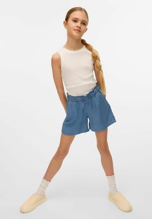 VMHARPER - Jeansshort - medium blue denim