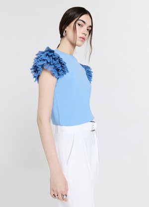 Calliope CALLIOPE - T-shirt con stampa - azzurro