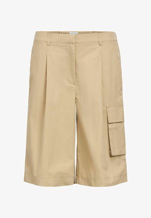 Object, BERMUDA SHORTS CARGO - Šortky - humus