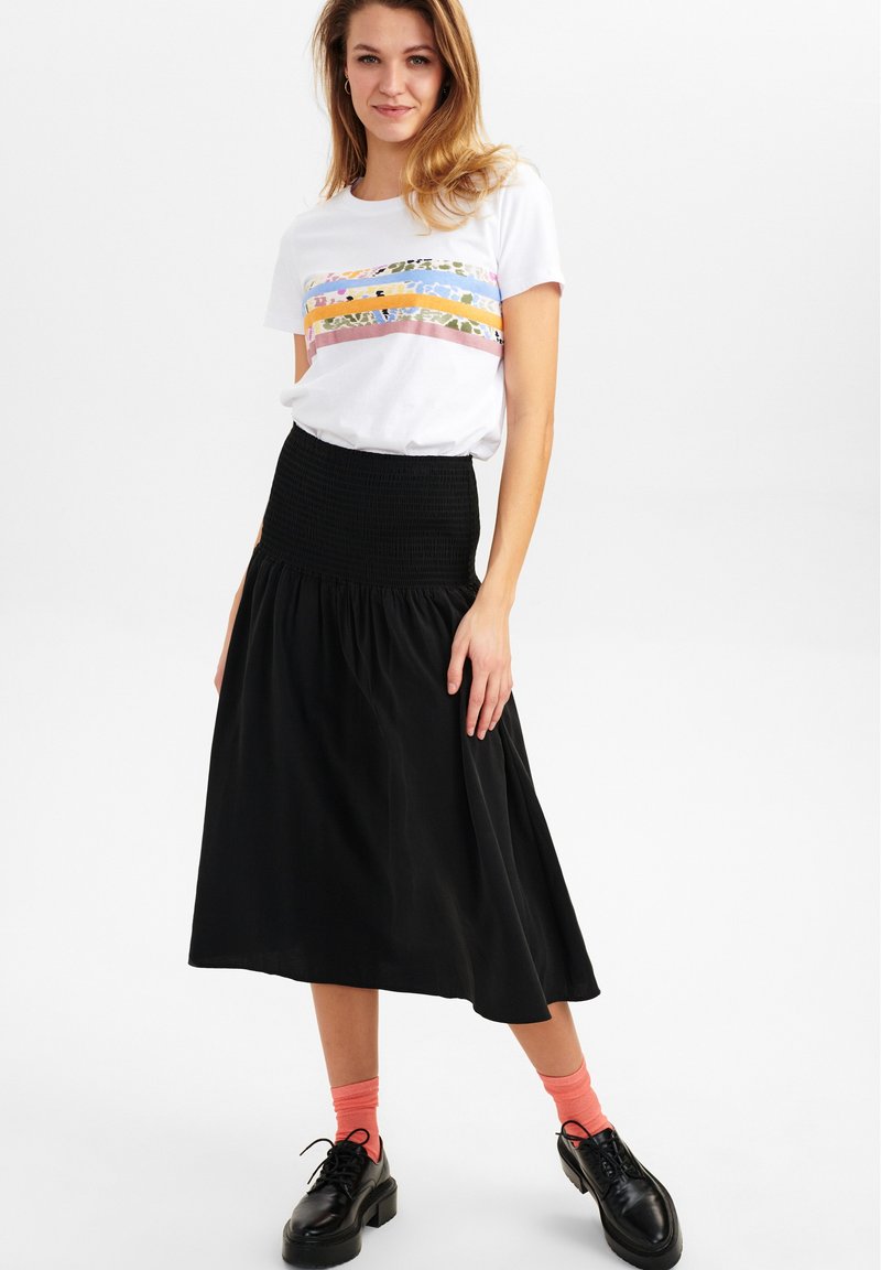 Numph A-lijn rok zwart
