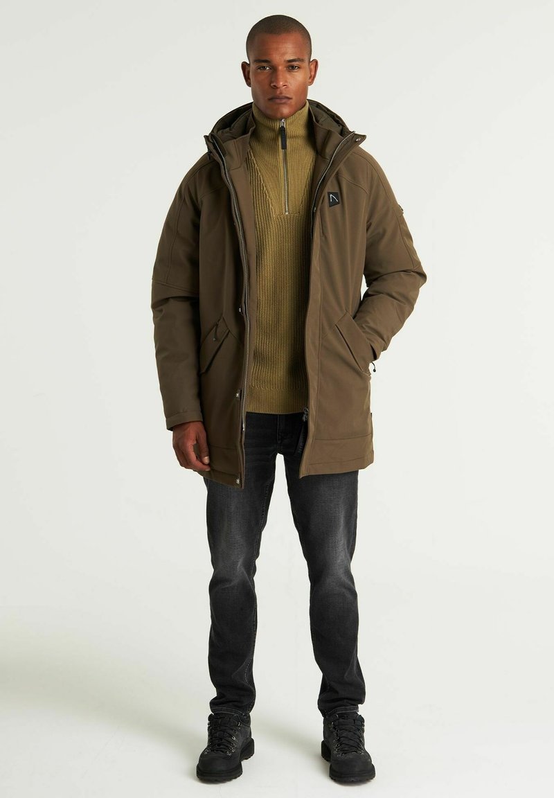 CHASIN’ Wintermantel bruin