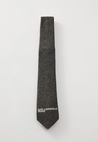 TIE UNISEX - Krawatte - visual washed black
