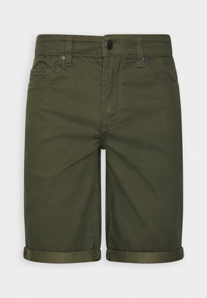 Only & Sons ONSPLY LIFE - Džinsa auduma šorti - olive night