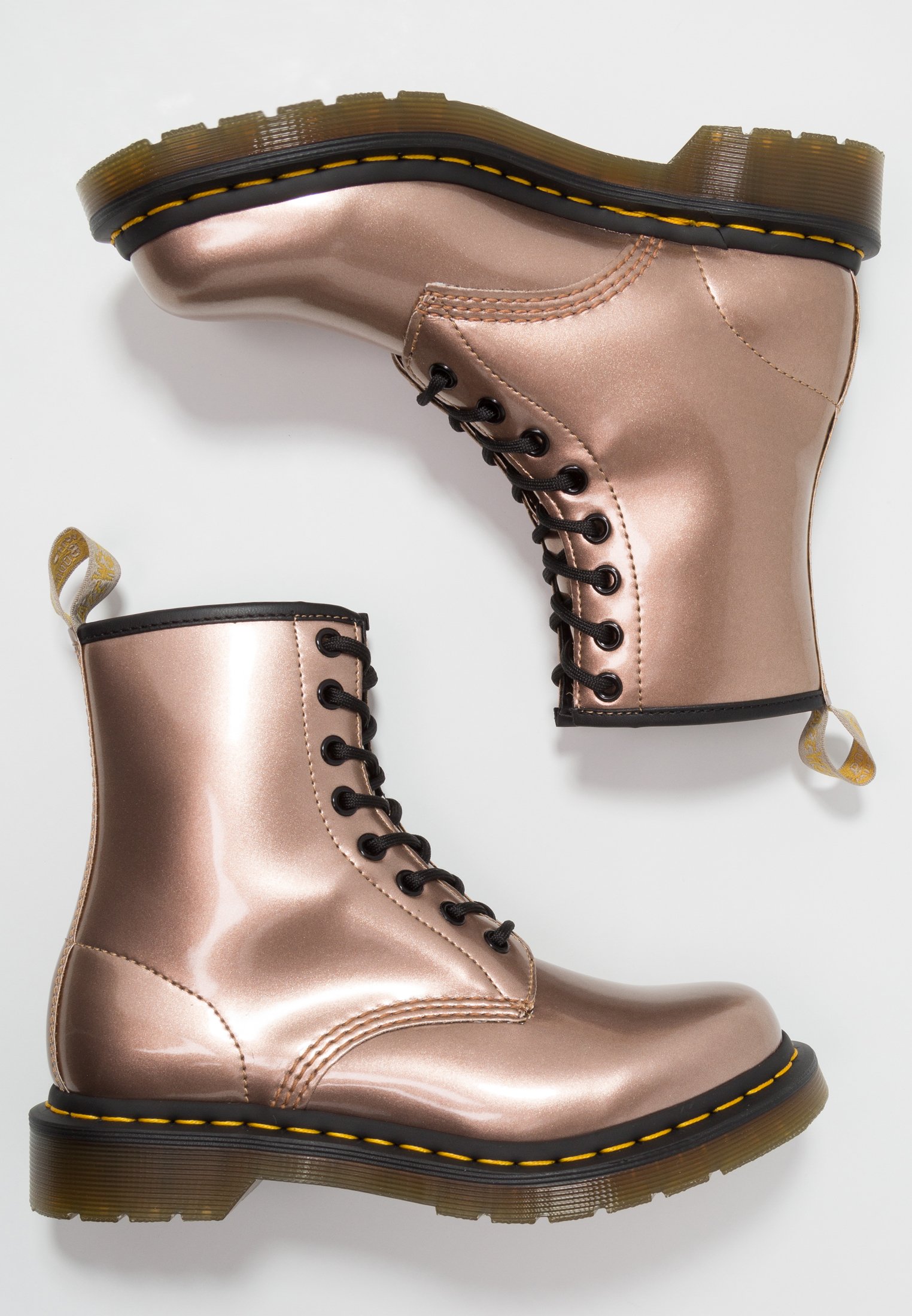 rose gold ankle boots uk