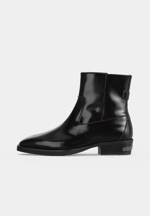 AllSaints, BASEL ZIP BOOT - Класически боти до глезена - black shine