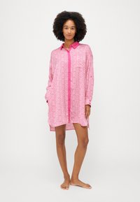 DKNY Loungewear SLEEPSHIRT - Pyžamový vrchný diel - bleached mauve