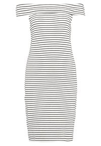 VILA Pouzdrové šaty - off-white