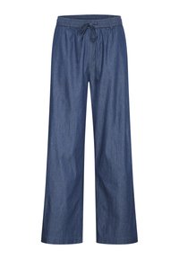 CRTALLIE - Traperice opuštenog kroja - taos dark blue denim