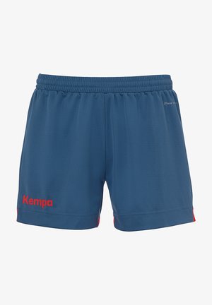 PLAYER - Tracksuit bottoms - ice grau fluo rot
