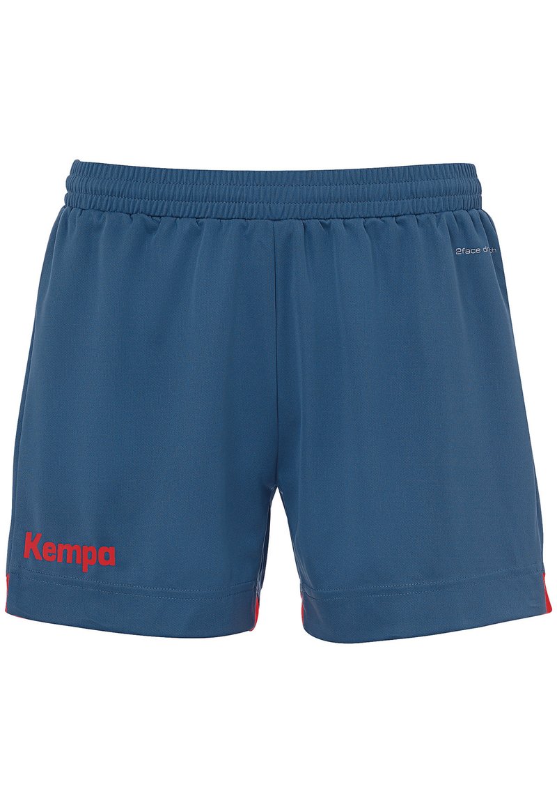 Kempa PLAYER  - Korte sportsbukser - ice grau fluo rot