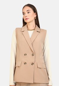 Veste sans manches - beige