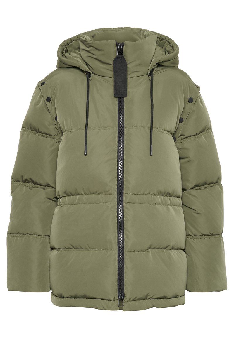 InWear Gewatteerde jas groen