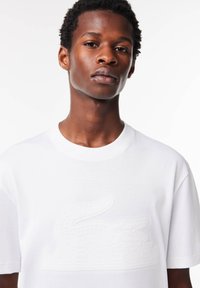 Lacoste Camiseta estampada - blanc