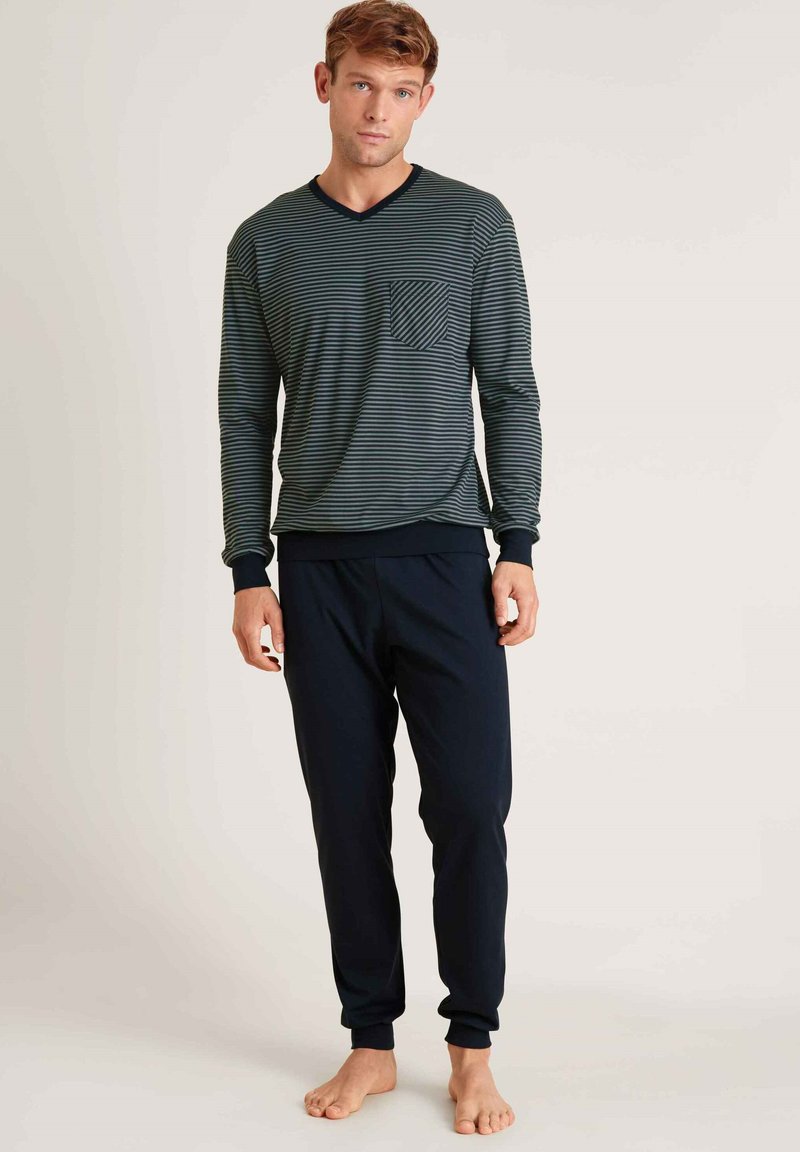 Calida BÜNDCHEN SET - Pyjamas - dark glen