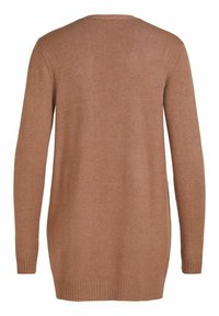 VILA VIRIL OPEN CARDIGAN - Strickjacke - portabella