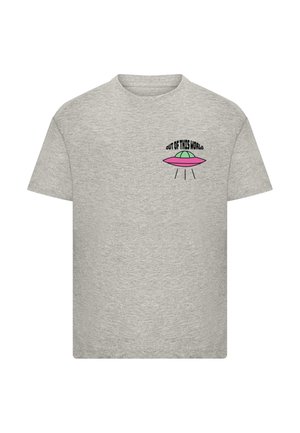 OUT OF THIS WORLD  - Print T-shirt - heather grey