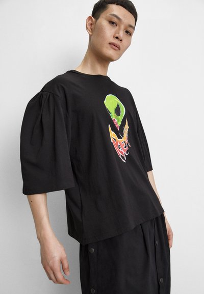 REAMEREI UNISEX - Μπλουζάκι με στάμπα - black