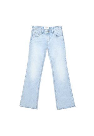 Stradivarius Flared Jeans - stone blue denim