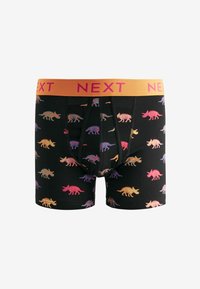 Next 4 PACK - Trunks - black neon dinosaur print