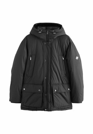 REGULAR FIT  - Zimný kabát - black