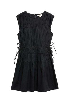 Marks & Spencer, TIE DETAIL WAISTED MINI - Freizeitkleid - black