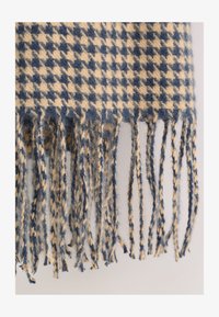 Selected, navy houndstooth