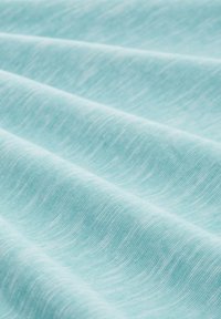 TOM TAILOR MIT LOGO - Triko s potiskem - meadow teal fine stripe