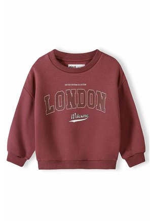 CREW NECK STANDARD - Sweatshirt - mauve white