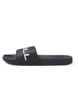 FOOTWEAR LOGO - Pool slides - black out