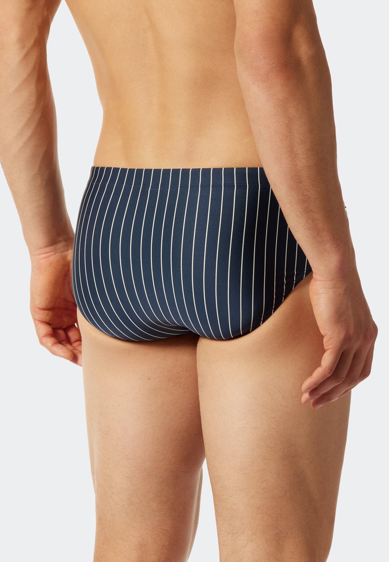 Herren Badehosen | Schiesser NAUTICAL CASUAL Badehose Slip admiral/blaugrau - VM08640 Herren Badehosen | Schiesser NAUTICAL CASUAL Badehose Slip admiral/blaugrau - VM08640