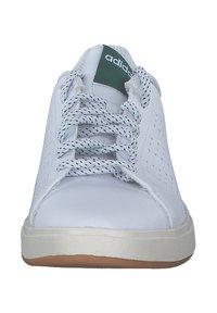 adidas Originals ADVANTAGE BASE  - Stringate sportive - ftwwht ftwwht cgreen