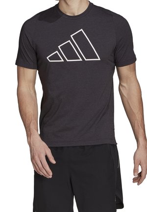 adidas Performance, T-shirt imprimé - black