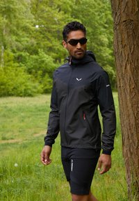 Salewa PEDROC LIGHT JACKET - Giacca hard shell - onyx