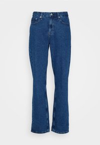 Calvin Klein Jeans 90S STRAIGHT - Ravne kavbojke - denim dark