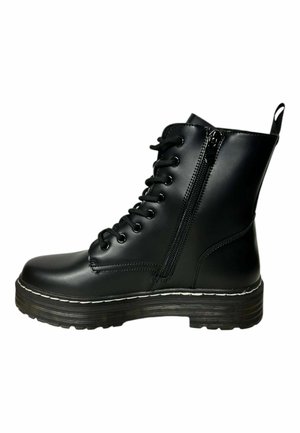 Botines con plataforma - black