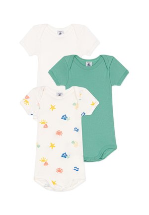 SHORT SLEEVE - Body - white green