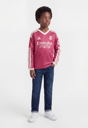 adidas Performance, REAL MADRID THIRD KIDS LONGSLEEVE UNISEX - Voetbalshirt - wild pink