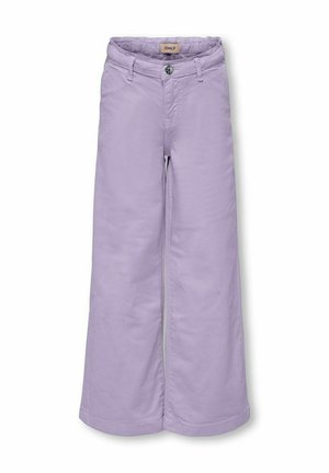 ONLY GIRLS WIDE - Hlače - purple rose