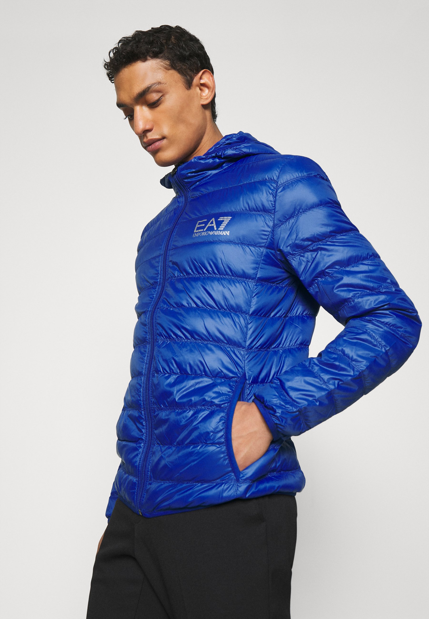 armani hooded down jacket