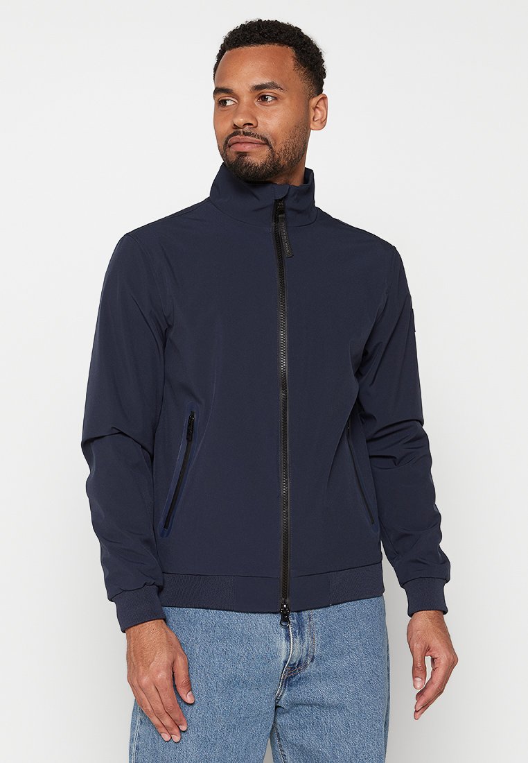 North Sails Softshelljas donkerblauw