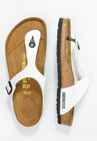 Birkenstock GIZEH - Sandali - weiß
