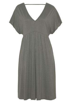 Jerseykleid - khaki