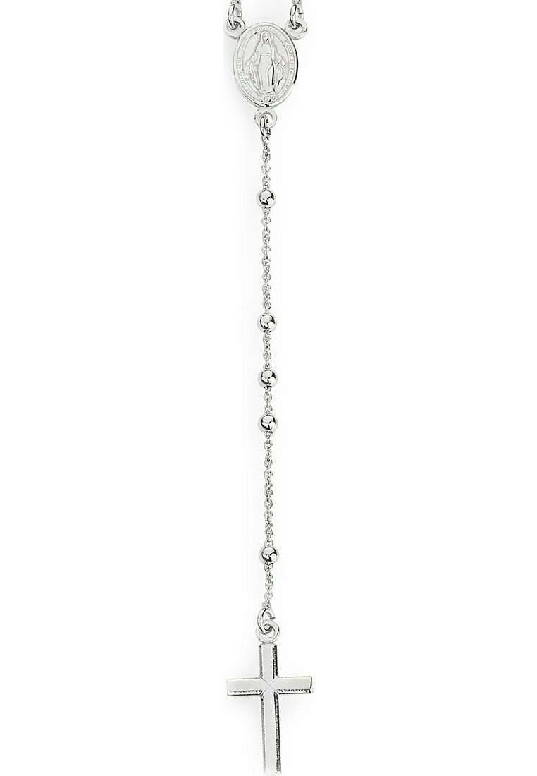 Damen Halsketten | Amen Halskette silver coloured/silberfarben - UG74027 Damen Halsketten | Amen Halskette silver coloured/silberfarben - UG74027