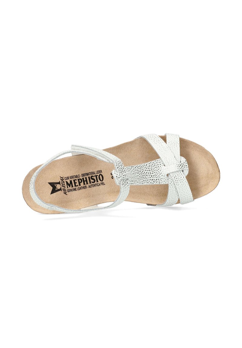 Mephisto LIVIANE - Plateausandalette - gris métallique/grau 