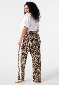 MS Mode Stoffhose - multi brown