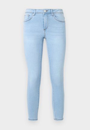 Vero Moda Petite, VMTANYA PIPING - Jeans Skinny Fit - light blue denim