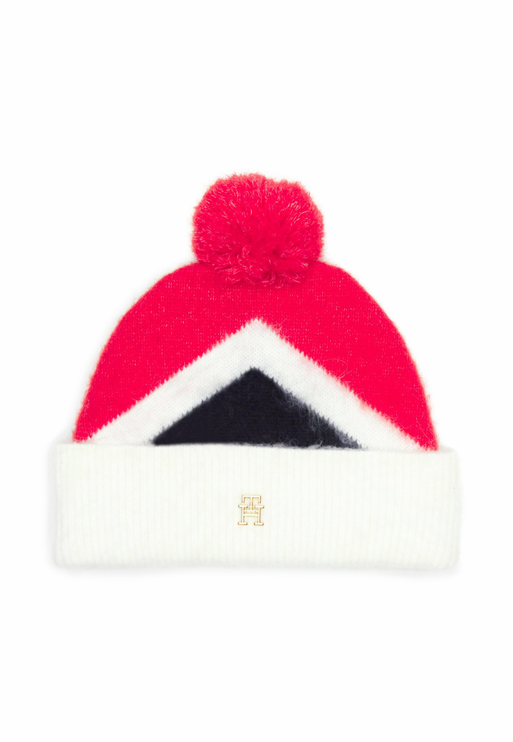 tommy hilfiger pom beanie